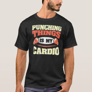 Slående Sak är min Cickboxing Boxing Spo T Shirt