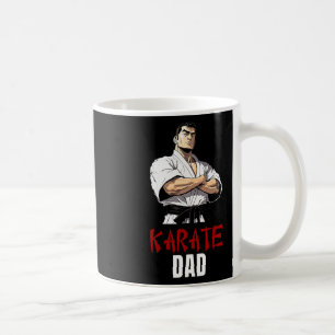 Slående stil för kampsport Super Pappor - Karat Kaffemugg
