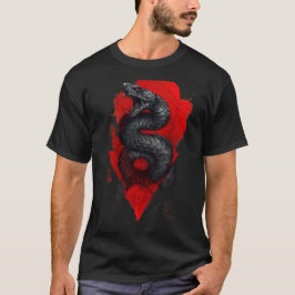 Slående Viper Trash Polka Grafisk T-Shirt