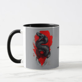 Slående Viper Trash Polka Kaffemug Mugg