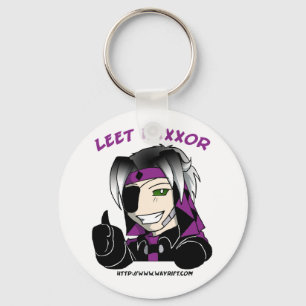 Slaf "Leet Haxxor" Keychain Nyckelring