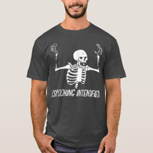 Slagande intensifierar Lazy Halloween Costume Spoo T Shirt