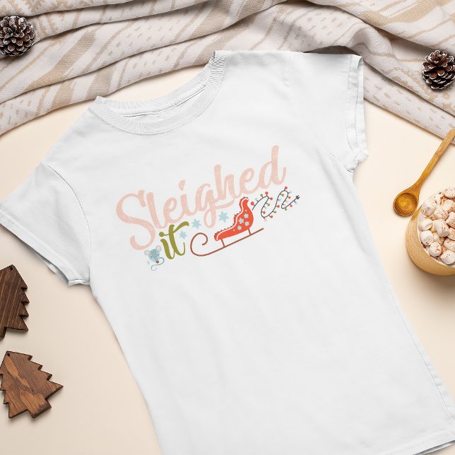 Slagat det jultomtens Helgdag T Shirt (Skapare uppladdad)