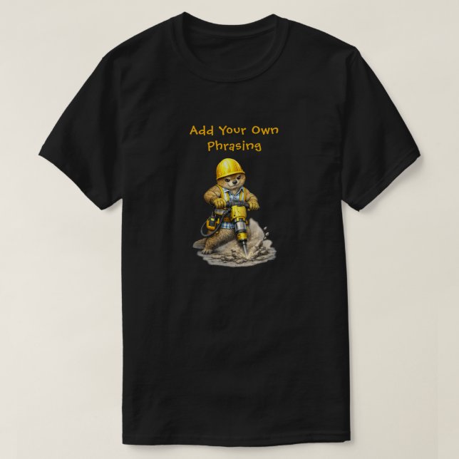 "Slagborr" T Shirt (Design framsida)