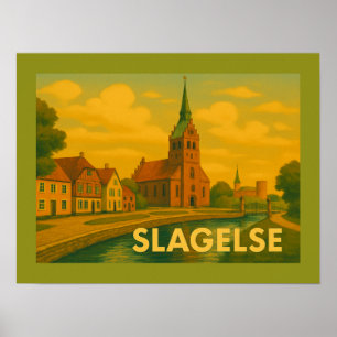 Slagelse Danmark Torn Poster