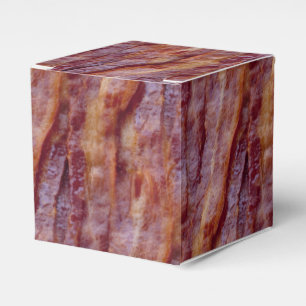 Slågen in bacon presentaskar