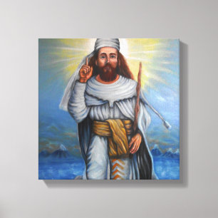 Slågen in kanfas av Zarathustra (profeten Canvastryck