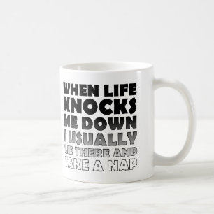 Slagen Ner Ta En Lur Rolig Mugg Eller Kaffe Mugg
