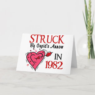 Slåget av cupids pil i 1982 helgkort