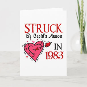 Slåget av cupids pil i 1983 helgkort