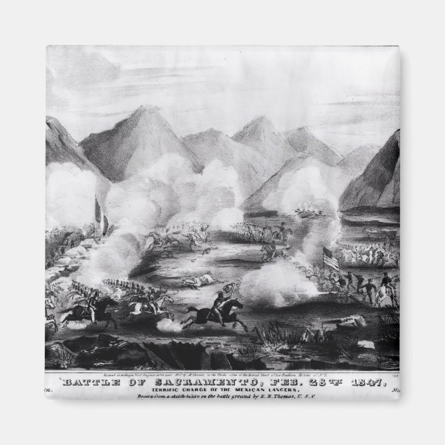 Slaget efter Sacramento Magnet (Framsidan)