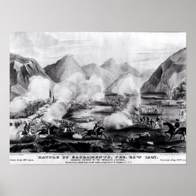 Slaget efter Sacramento Poster (Framsidan)