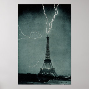Slåget Eiffel torn Poster