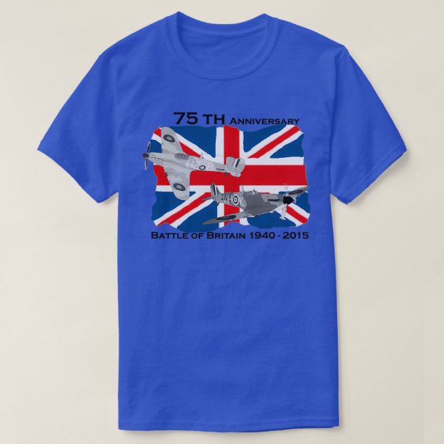 Slaget i 75:e 1940 2015 t shirt (Design framsida)