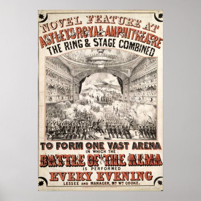 Slaget i Alma Poster (Framsidan)