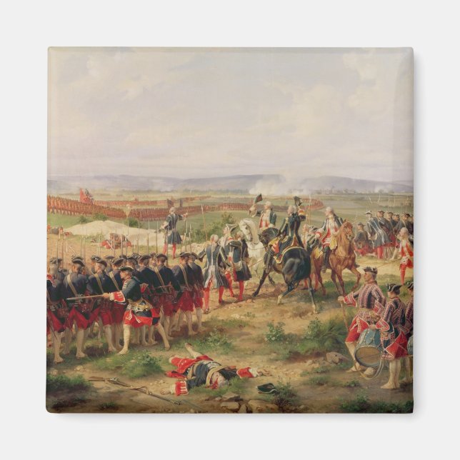 slaget i Fontenoy Magnet (Framsidan)