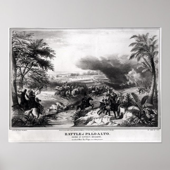 Slaget i Palo Alto Poster (Framsidan)