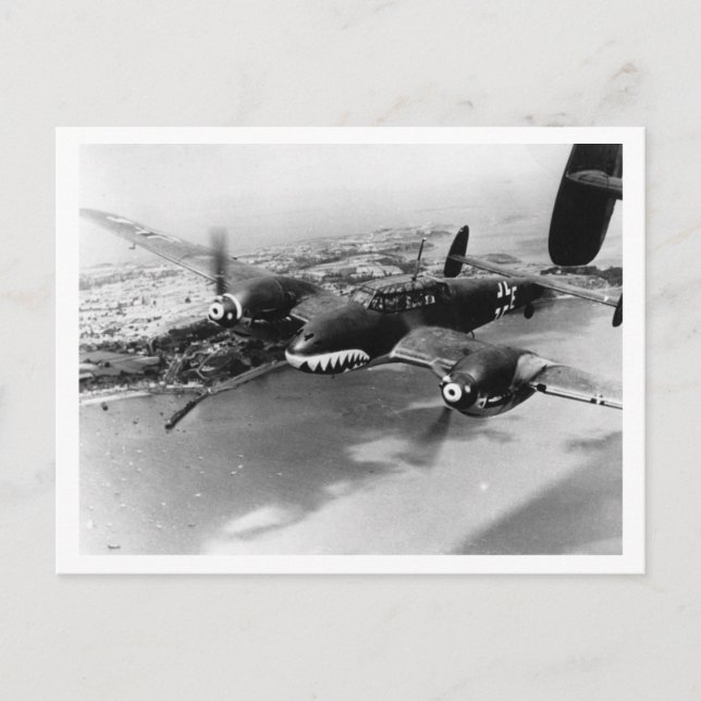 Slaget i Storbritannien och Blitz: #11 Zerstoerer! Vykort (Framsida)