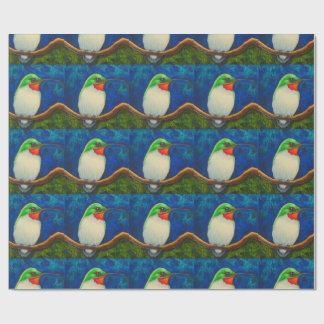 SLÅGET IN PAPPER FÖR HUMMINGBIRD MATTE PRESENTPAPPER