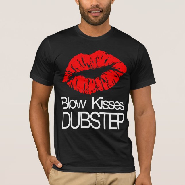 Slaget kysser den Dubstep T-tröja T Shirt (Framsida)