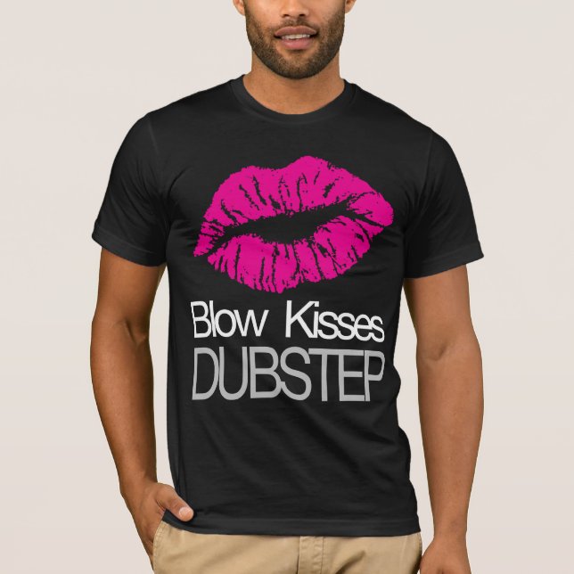 Slaget kysser den Dubstep T-tröja Tee Shirt (Framsida)