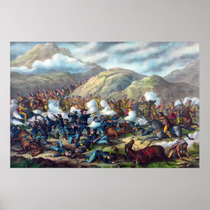 Slaget om Big Horn Custers sista stativ Poster