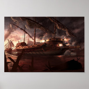 Slaget om Lepanto Poster