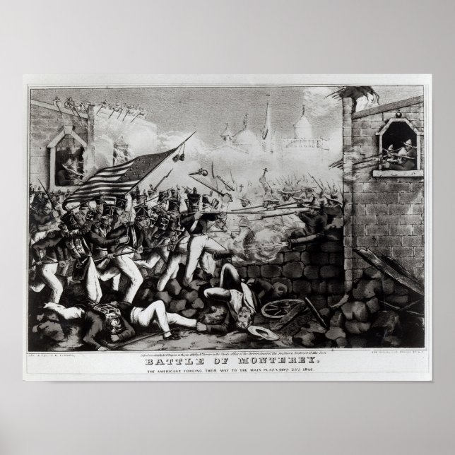Slaget om Monterey Poster (Framsidan)