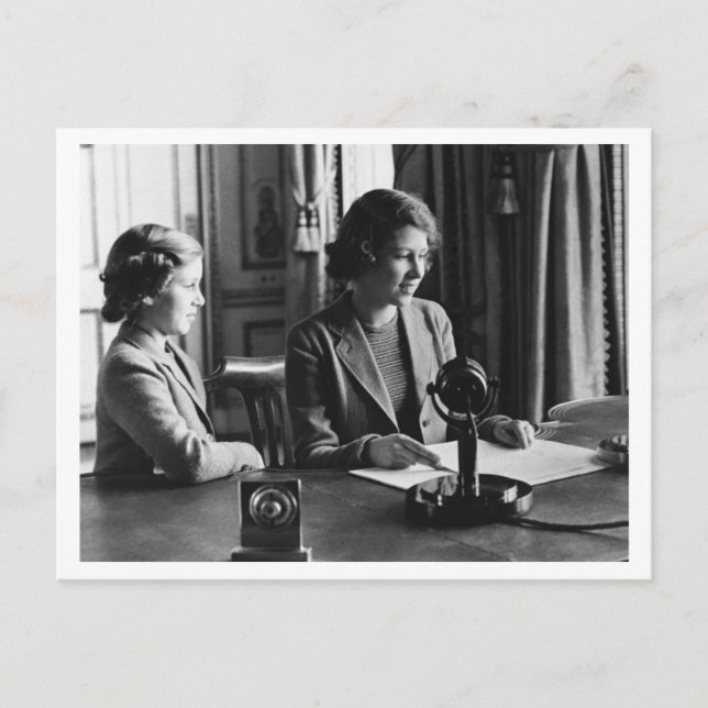 Slaget om Storbritannien och Blitz: #35 Radio Debu Vykort (Framsida)