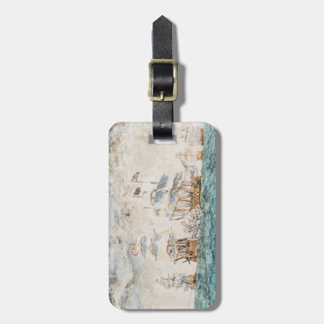 Slaget om Trafalgar 1805 1998 Bagagebricka (Vertikal Framsida)