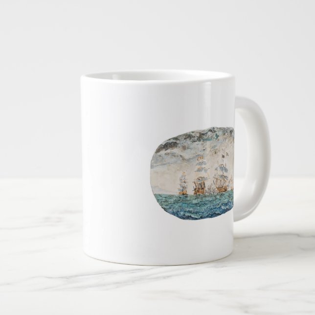 Slaget om Trafalgar 1805 1998 Jumbo Mugg (Framsida höger)