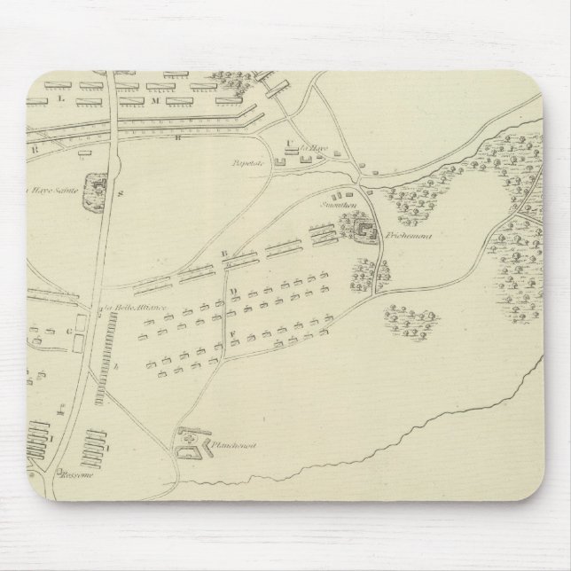 Slaget om Waterloo i Belgien Musmatta (Framsidan)