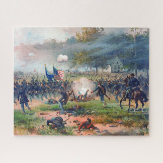 Slaget vid Antietam Thure de Thulstrup 1887 Återst Pussel