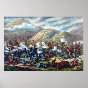 Slaget vid Big Horn Custers sista stånd Poster