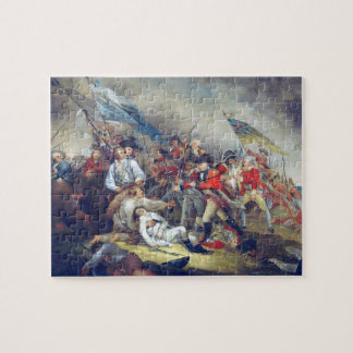 Slaget vid Bunker Hill - General Warren stupar Pussel