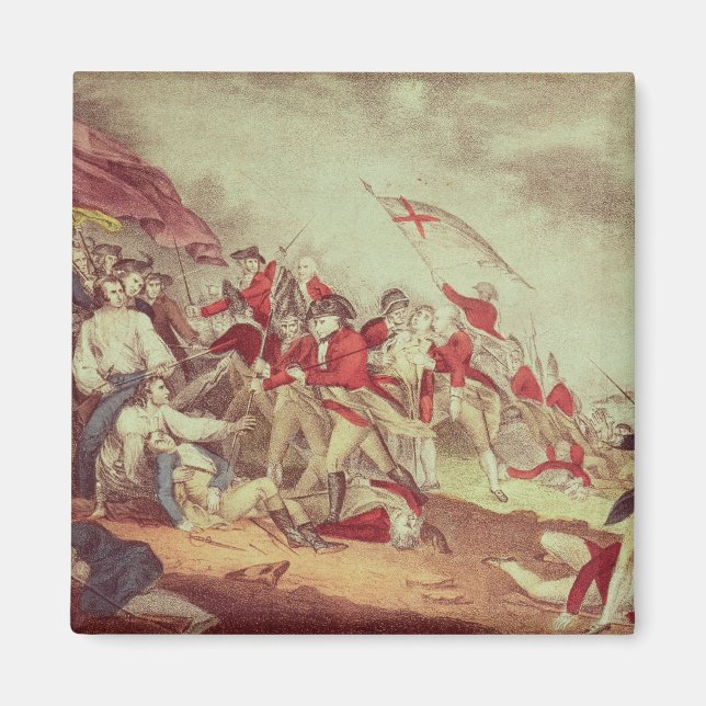 Slaget vid Bunkers Backe Magnet (Framsidan)