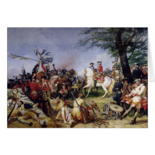 Slaget vid Fontenoy, 11 maj 1745, 1828 Hälsningskort