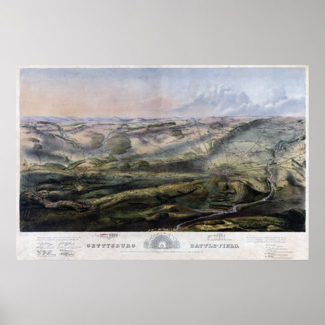 Slaget vid Gettysburg 2 Poster (Framsidan)