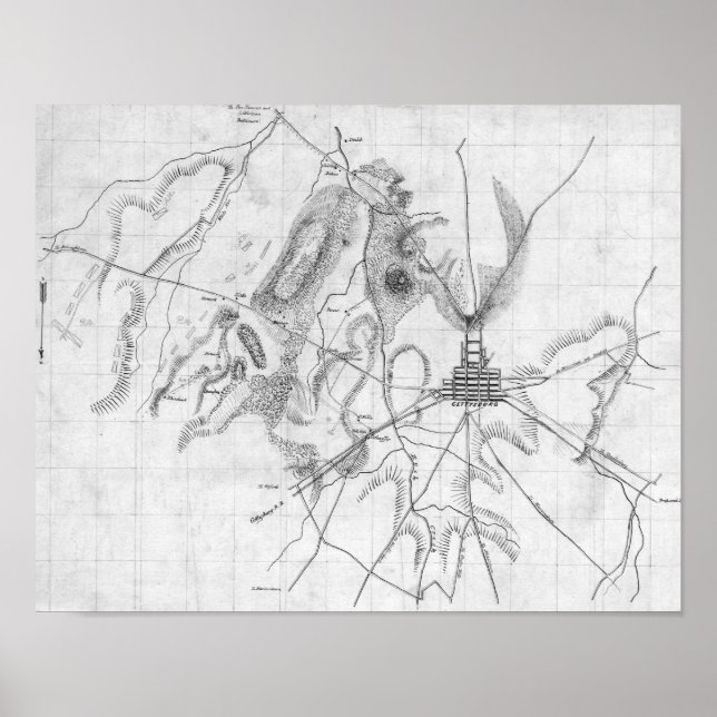 Slaget vid Gettysburg 2 Poster (Framsidan)