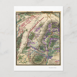 Slaget vid Gettysburg 8 Vykort