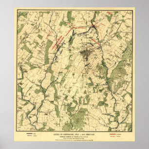 Slaget vid Gettysburg 9 Poster
