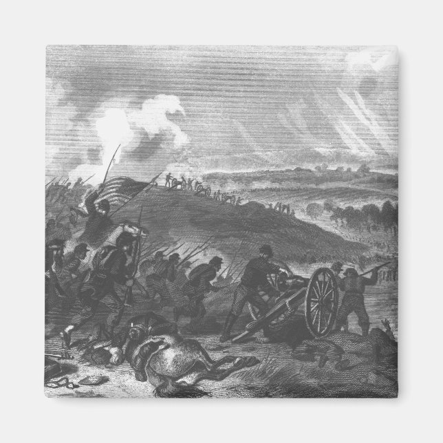 Slaget vid Gettysburg Magnet (Framsidan)