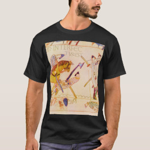 Slaget vid Hastings- Bayeux Tapestry Kung Harold T Shirt