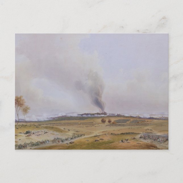 Slaget vid Iena, 14 oktober 1806, 1836 Vykort (Framsida)
