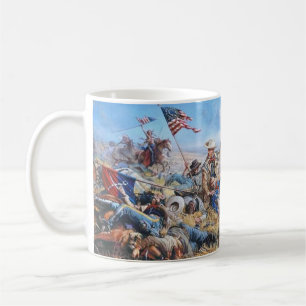 Slaget vid Little Bighorn Indiankrigen Kaffemugg
