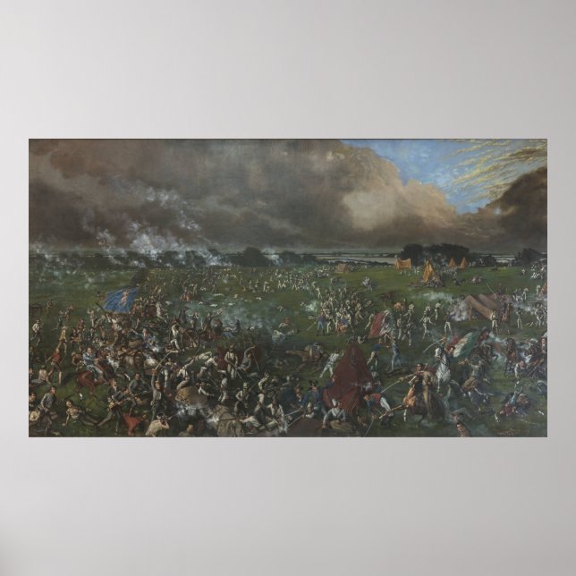 Slaget vid San Jacinto Poster (Framsidan)