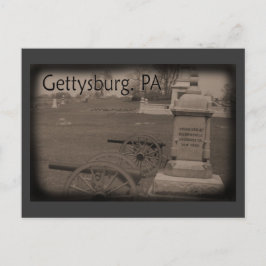 Slagfält av Gettysburg Vykort