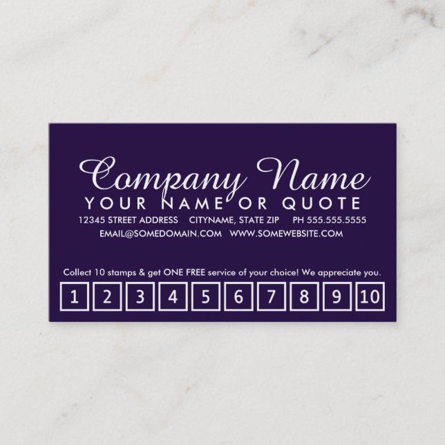 slagit förmånskort: emo stil lojalitetskort (Framsida)