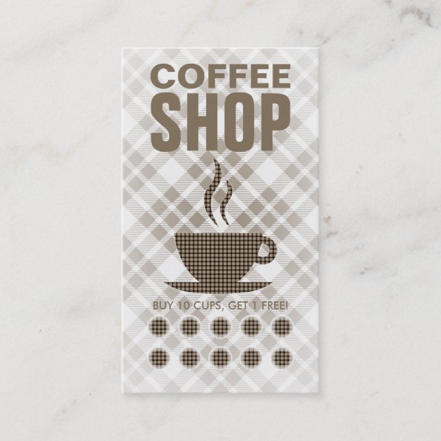 slagit kaffekort lojalitetskort (Framsida)