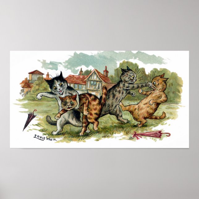 Slagit katthandel poster (Framsidan)